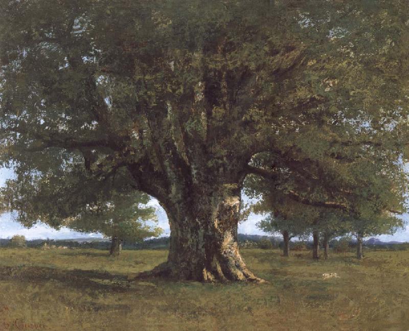 Gustave Courbet The Oak of Flagey